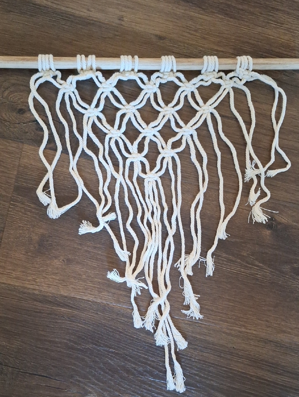 NIP Handmade Macramé Wall Hanging - Cream